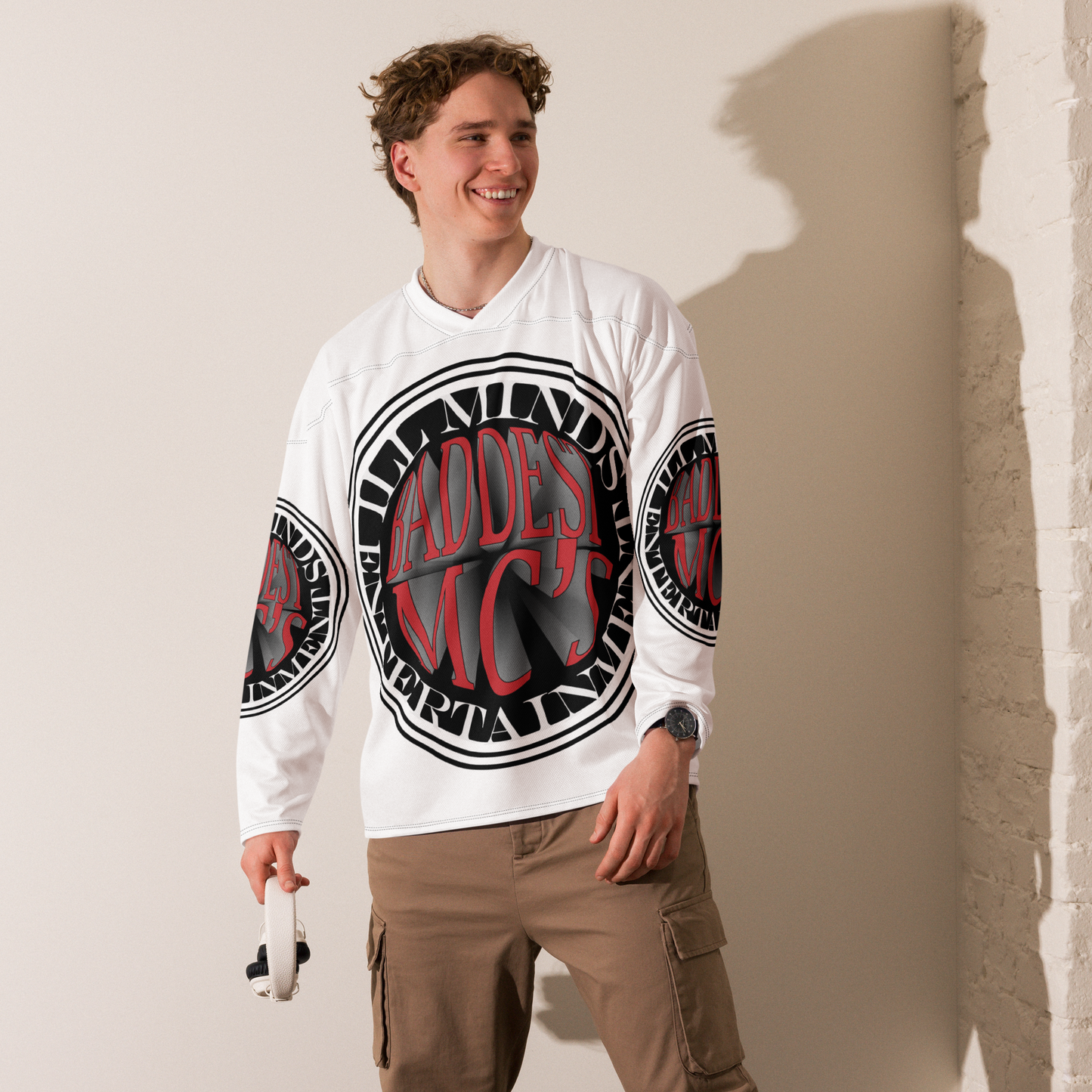 iLL Minds - Baddest MC's Hockey Jersey – Premium Streetwear for Hip-Hop & Rock Fans