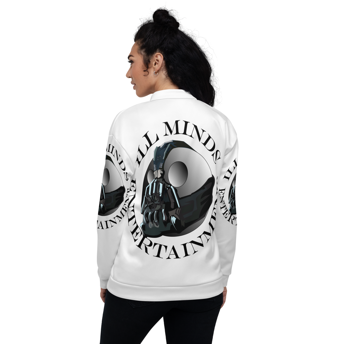 iLL Minds - Entertainment Robo Unisex Bomber Jacket – Hip-Hop Streetwear Essential