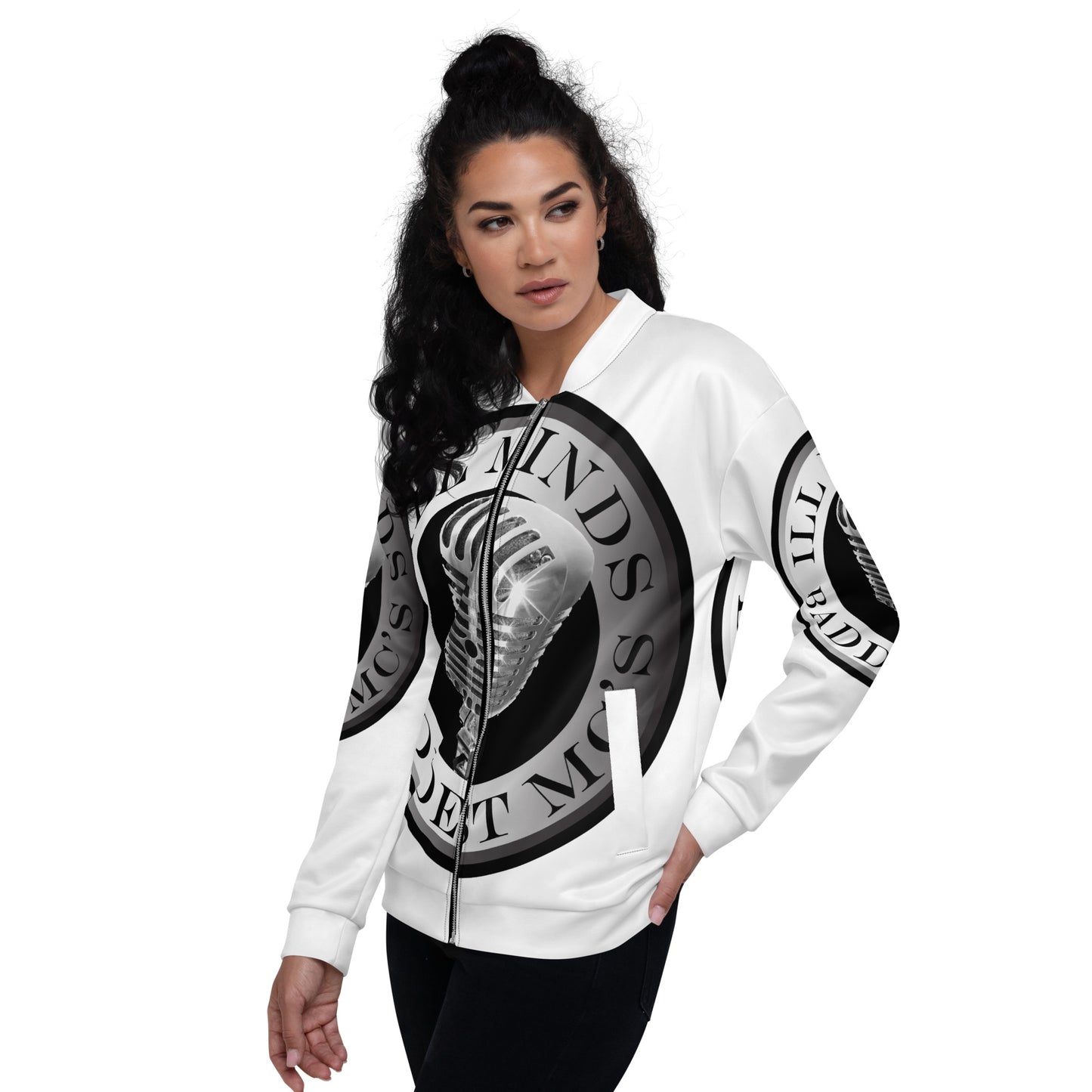 iLL Minds - Baddest MC’s Unisex Bomber Jacket | Hip-Hop Streetwear Fashion