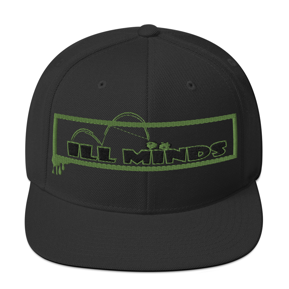 iLL Minds - iLL Eyes Snapback Hat | Classic Hip-Hop Flat Brim Cap
