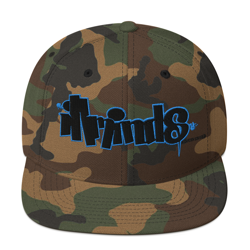 iLL Minds - Garden State Blue Snapback Hat | Classic Hip-Hop & Streetwear Cap