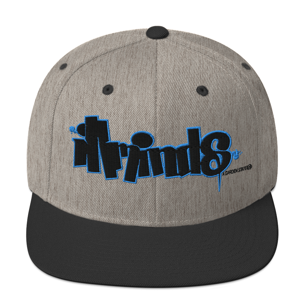 iLL Minds - Garden State Blue Snapback Hat | Classic Hip-Hop & Streetwear Cap