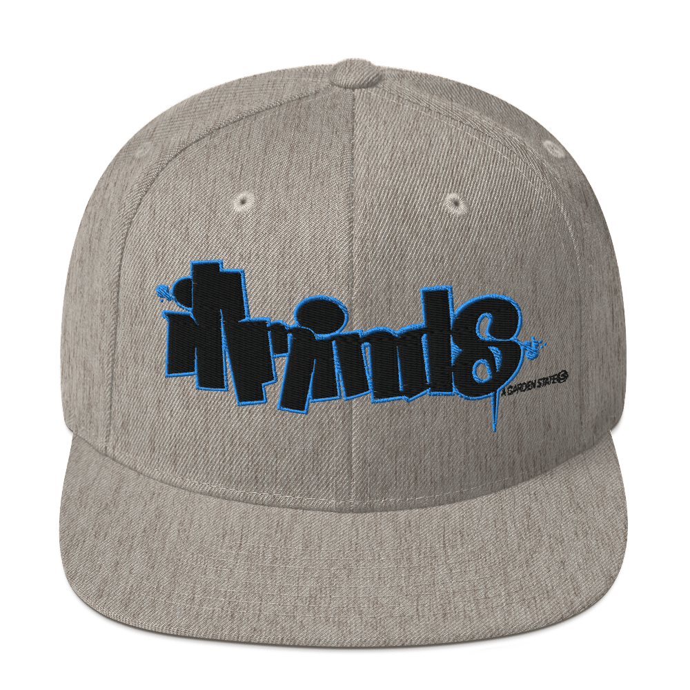 iLL Minds - Garden State Blue Snapback Hat | Classic Hip-Hop & Streetwear Cap