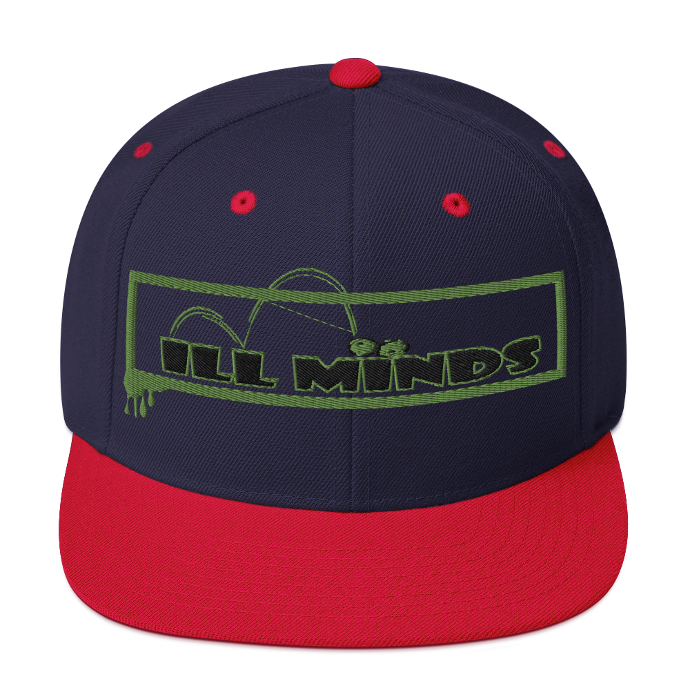 iLL Minds - iLL Eyes Snapback Hat | Classic Hip-Hop Flat Brim Cap