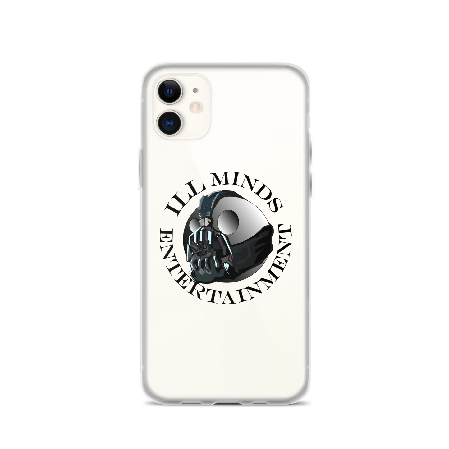 iLL Minds - Entertainment Robo Clear iPhone® Case – Sleek & Durable Hip-Hop Phone Cover