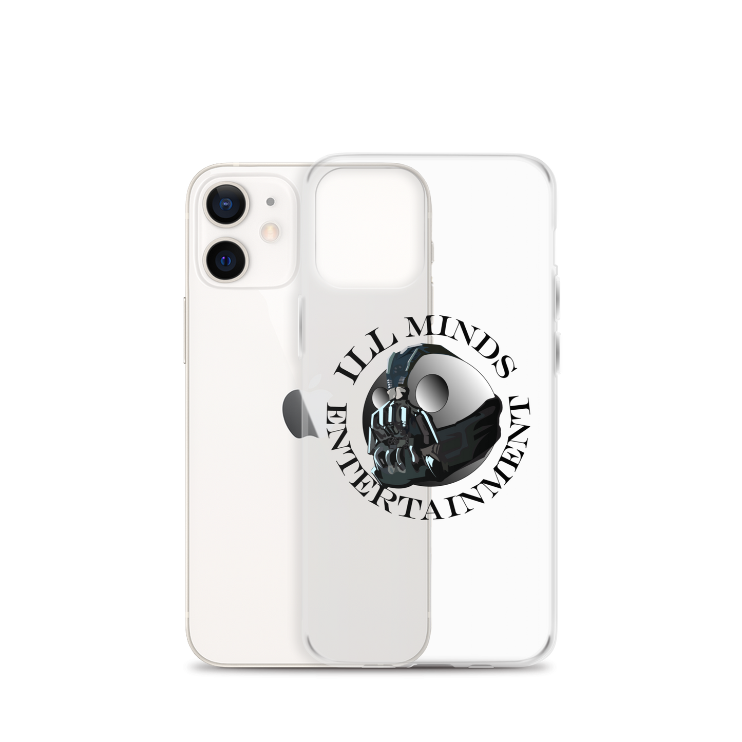 iLL Minds - Entertainment Robo Clear iPhone® Case – Sleek & Durable Hip-Hop Phone Cover