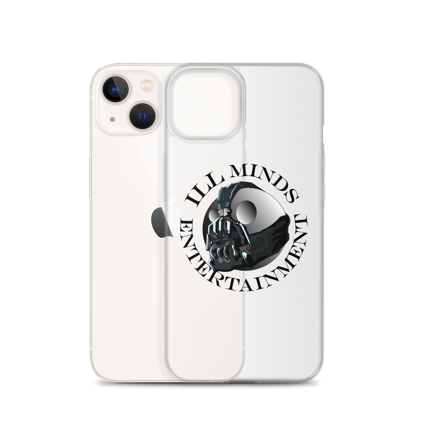 iLL Minds - Entertainment Robo Clear iPhone® Case – Sleek & Durable Hip-Hop Phone Cover
