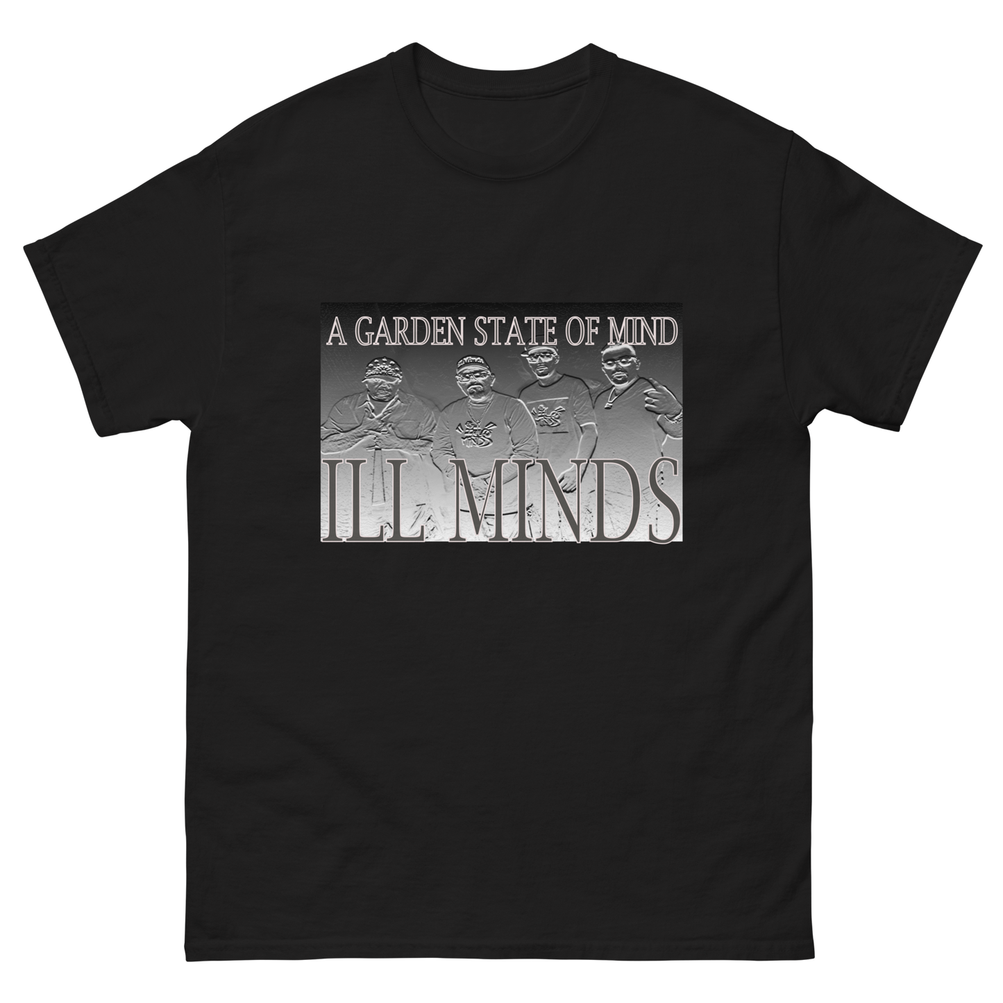 iLL Minds - Engraved Men's Classic T-Shirt | Hip-Hop & Rock Streetwear Tee