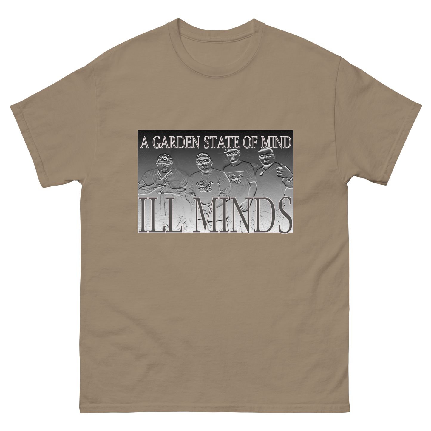 iLL Minds - Engraved Men's Classic T-Shirt | Hip-Hop & Rock Streetwear Tee