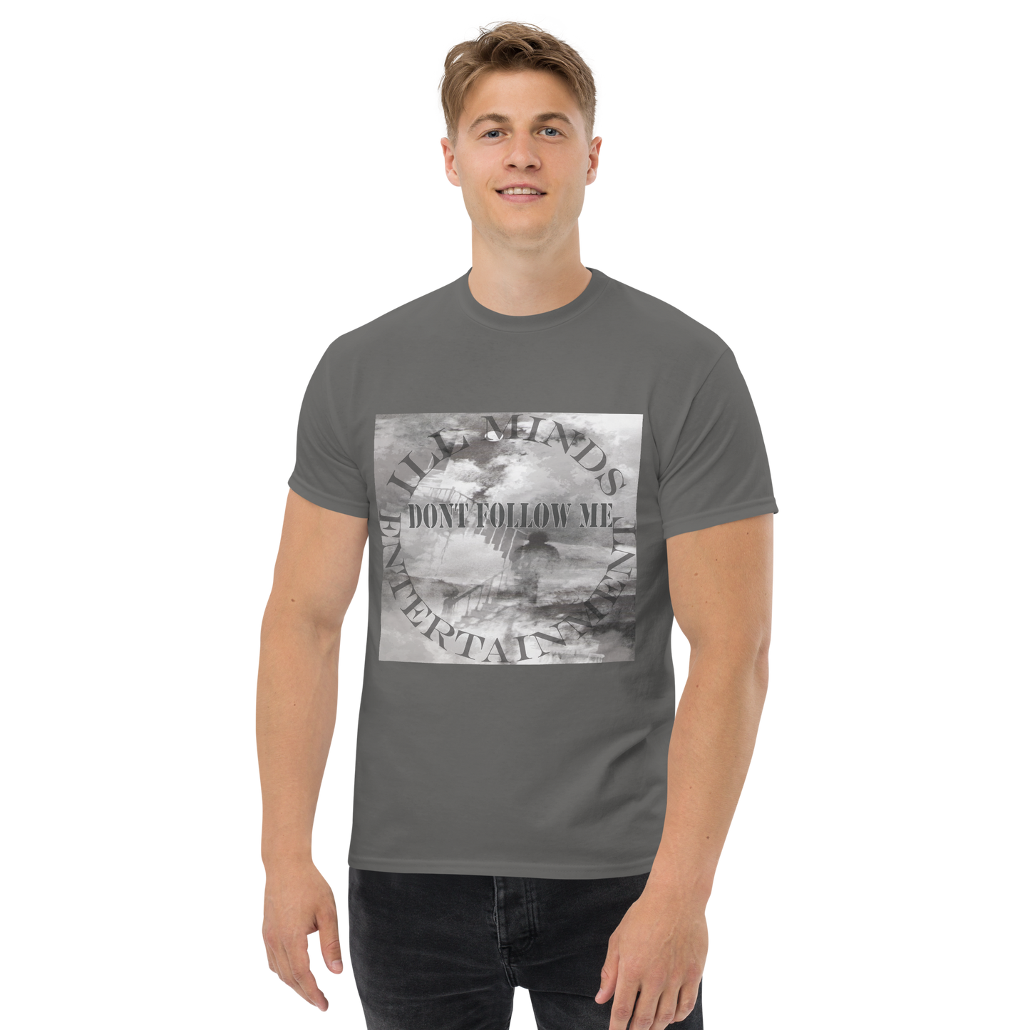iLL Minds - Don't Follow Me - Men's Classic T-Shirt – Hip-Hop Streetwear for Independent Thinkers