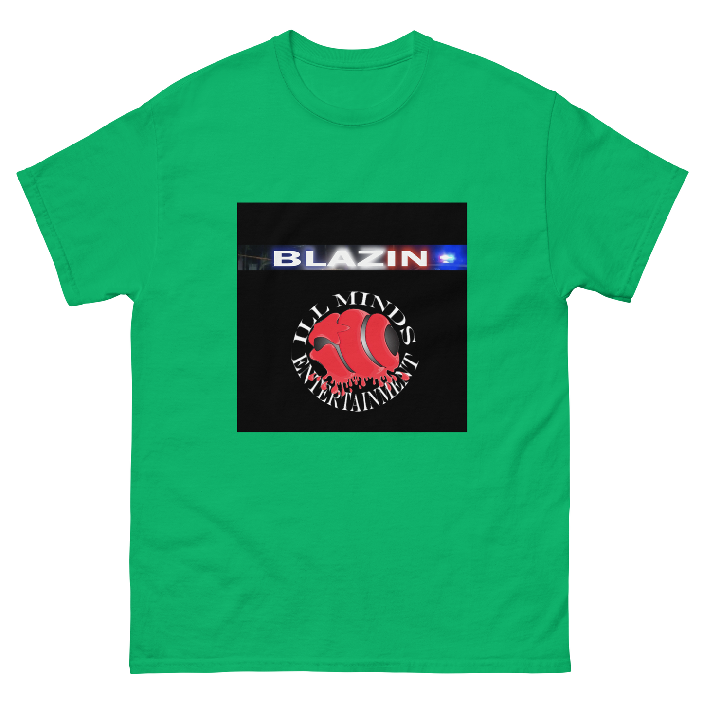 iLL Minds - Blazin - Men's Classic T-Shirt β Hip-Hop Streetwear & Rapper Fashion