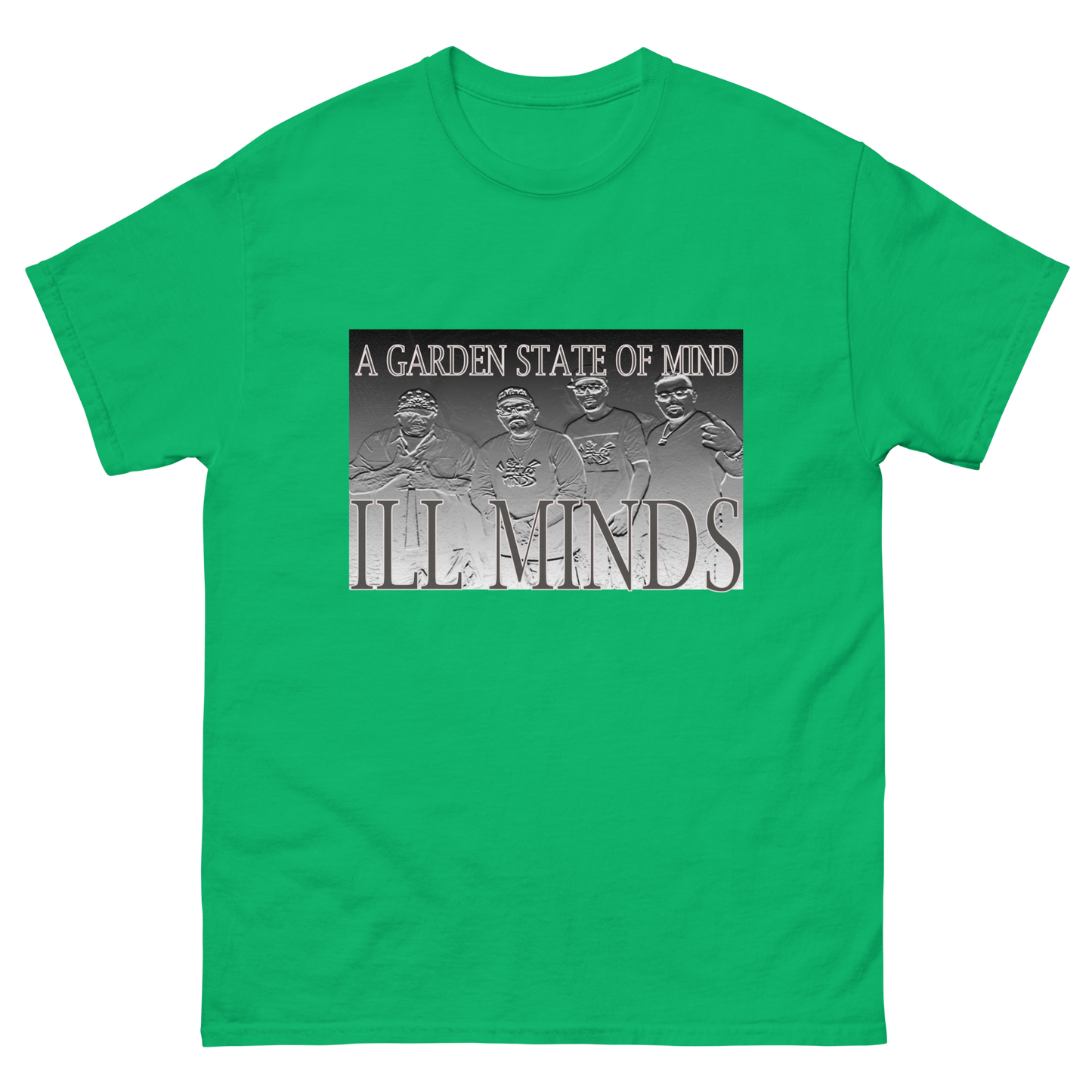 iLL Minds - Engraved Men's Classic T-Shirt | Hip-Hop & Rock Streetwear Tee