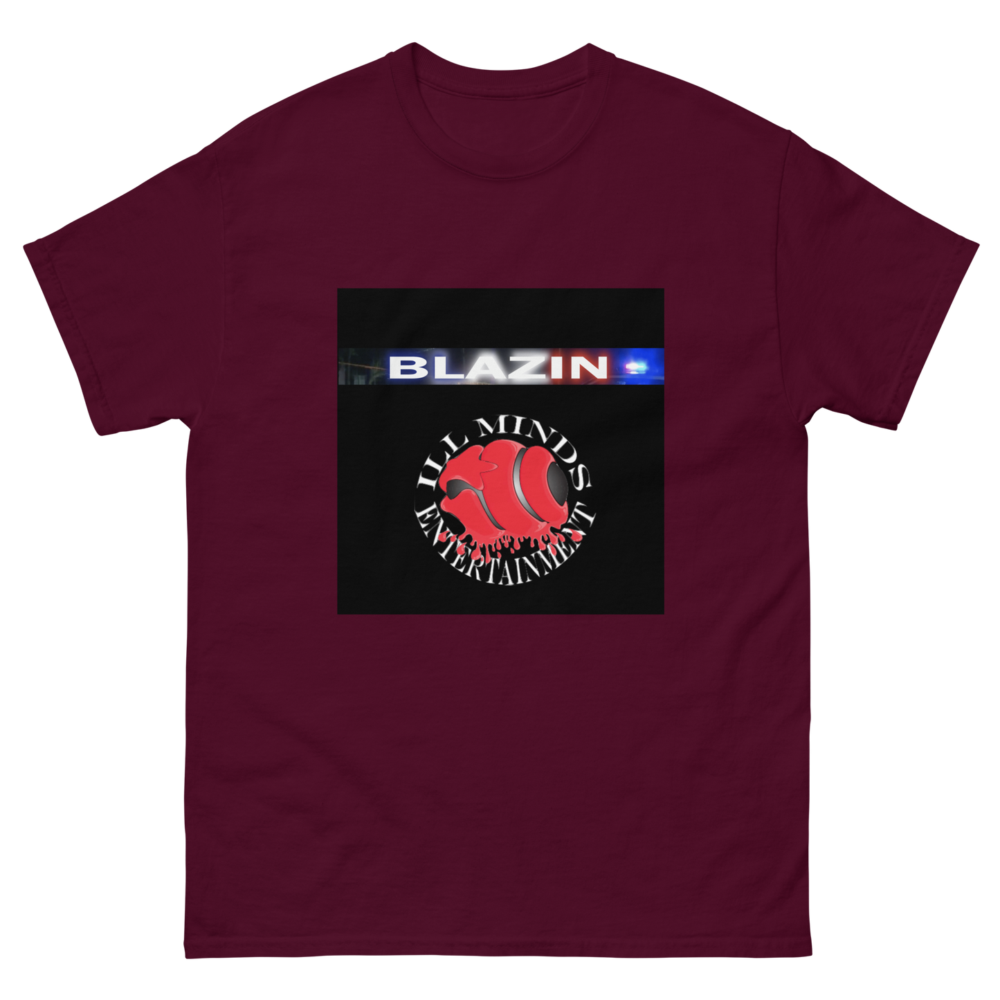 iLL Minds - Blazin - Men's Classic T-Shirt β Hip-Hop Streetwear & Rapper Fashion