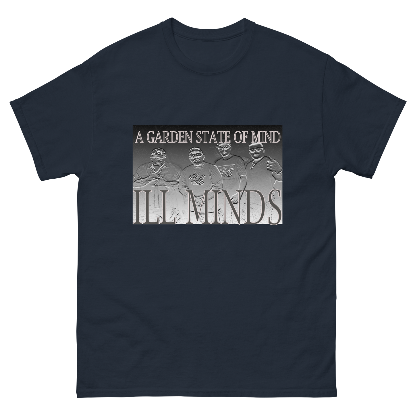iLL Minds - Engraved Men's Classic T-Shirt | Hip-Hop & Rock Streetwear Tee