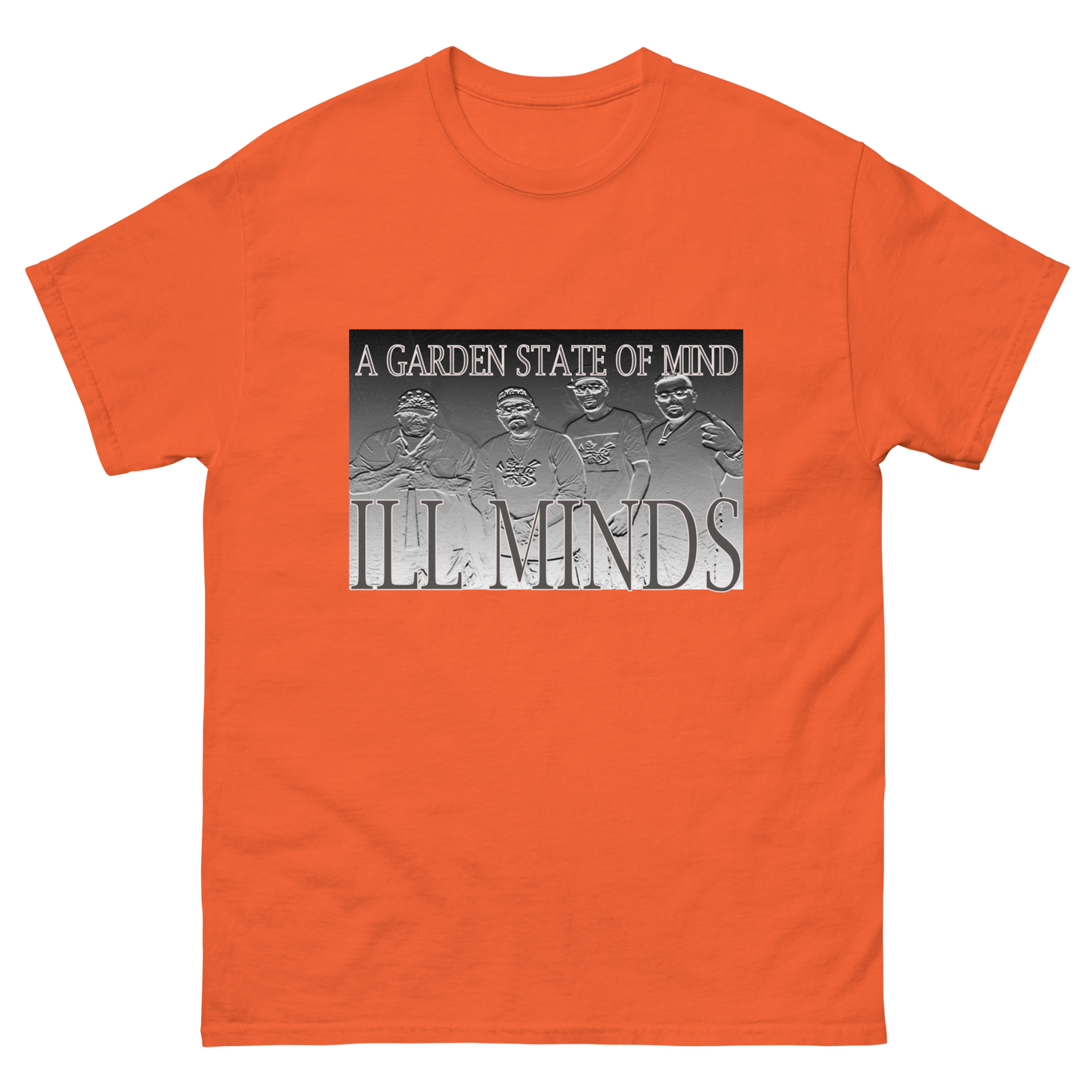 iLL Minds - Engraved Men's Classic T-Shirt | Hip-Hop & Rock Streetwear Tee