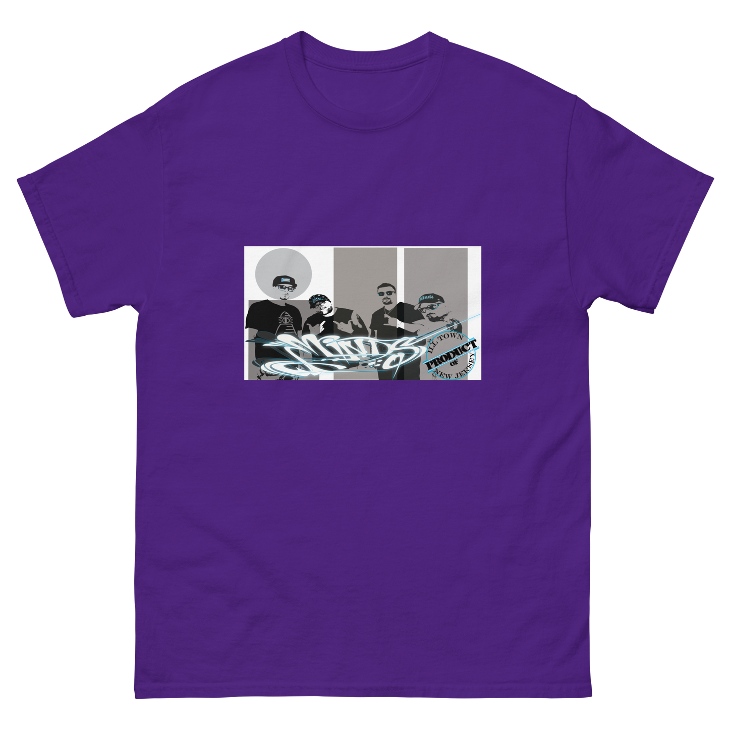 iLL Minds – Banner - Men's Classic Hip-Hop Streetwear Tee – 100% Cotton Rap T-Shirt