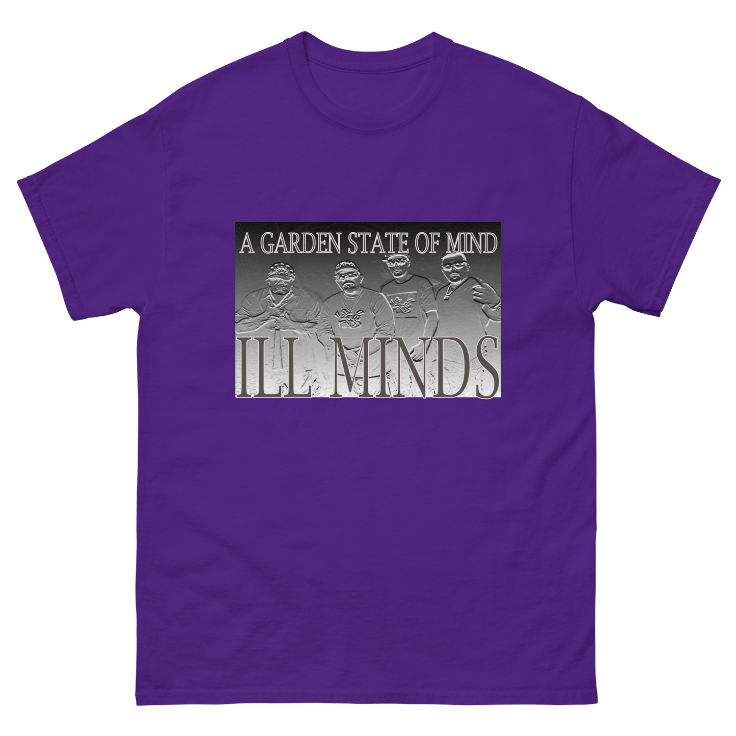 iLL Minds - Engraved Men's Classic T-Shirt | Hip-Hop & Rock Streetwear Tee