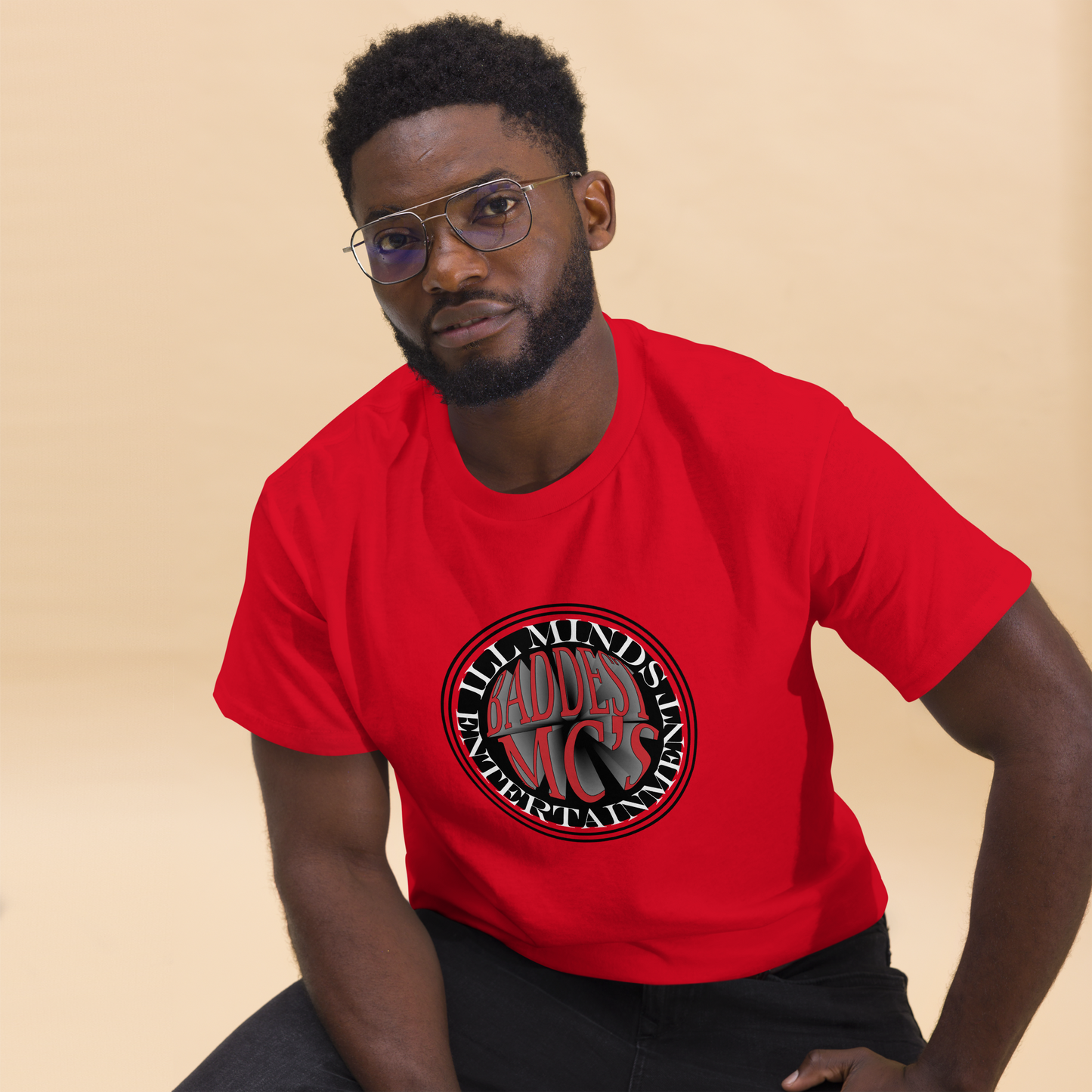 iLL Minds - Baddest MC’s 3D - Men's Classic Tee – Hip-Hop Streetwear & Rapper Fashion