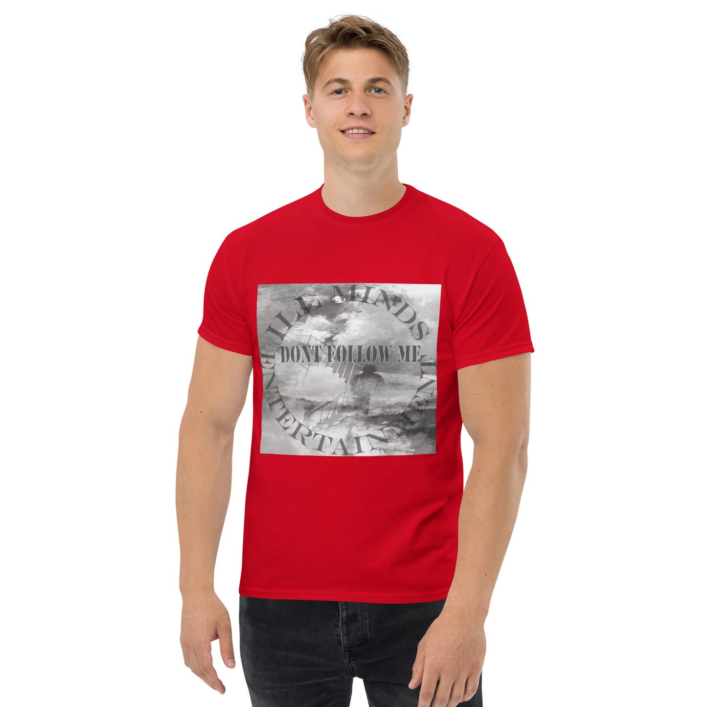 iLL Minds - Don't Follow Me - Men's Classic T-Shirt – Hip-Hop Streetwear for Independent Thinkers
