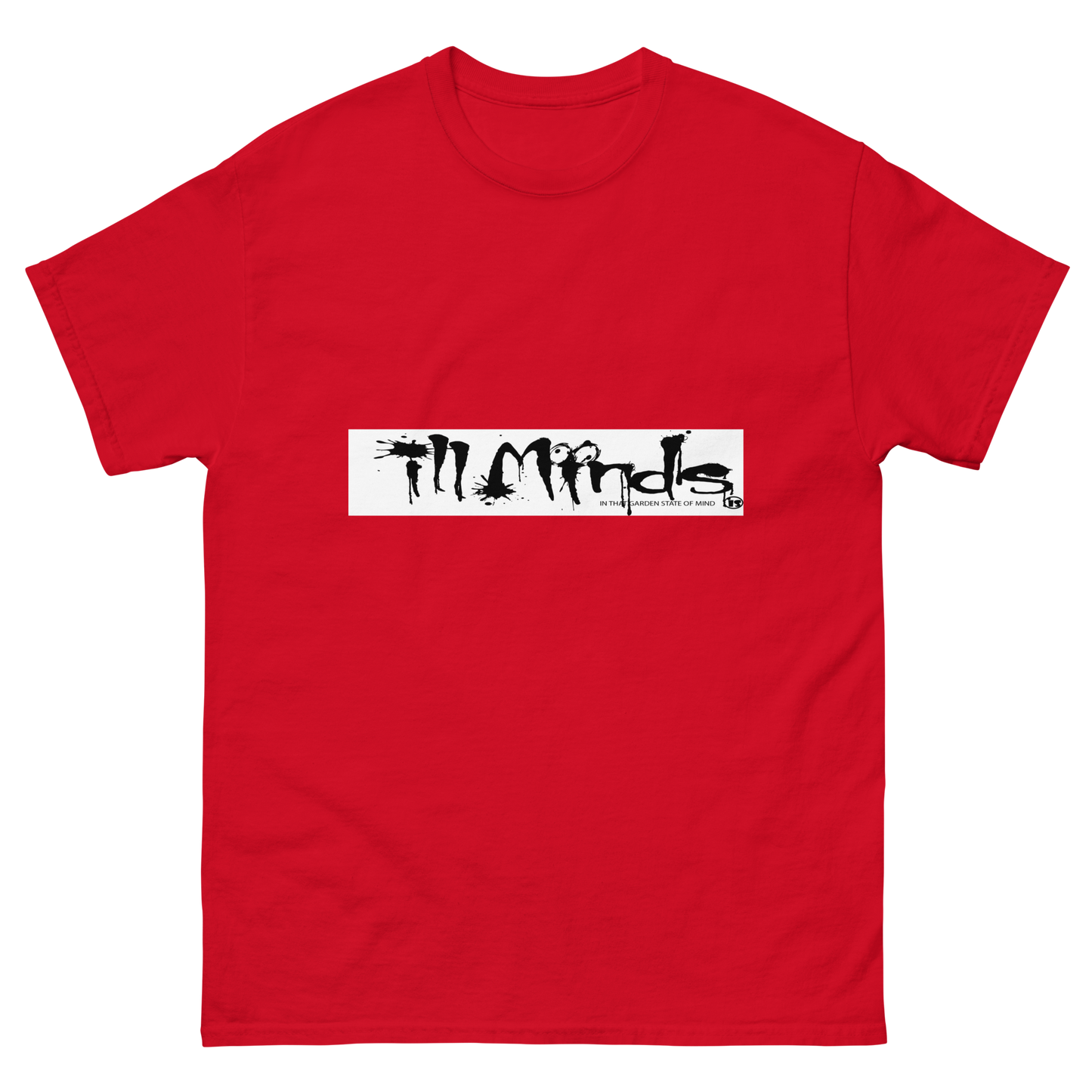 iLL Minds - iLL Drip Men's Classic Tee | Streetwear Essential | Premium Cotton Graffiti T-Shirt