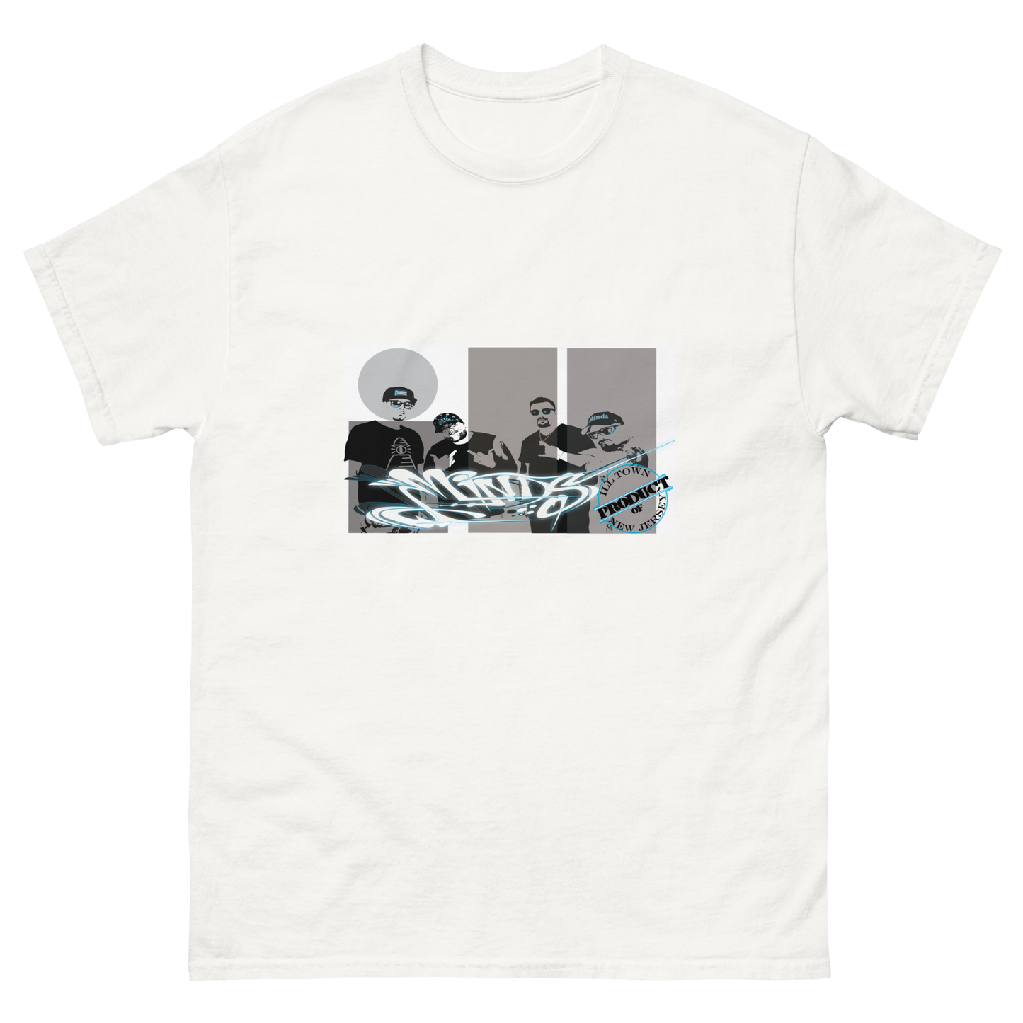 iLL Minds – Banner - Men's Classic Hip-Hop Streetwear Tee – 100% Cotton Rap T-Shirt