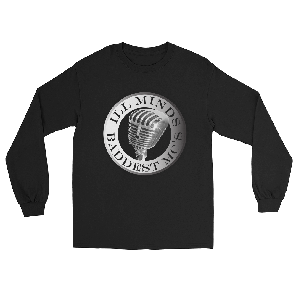 iLL Minds - Baddest MC's - Men's Long Sleeve Shirt – Premium Hip-Hop Streetwear & Rap Fashion