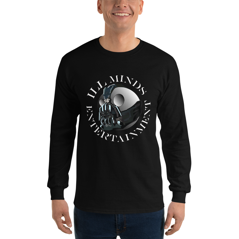 iLL Minds - Entertainment Robo Men’s Long Sleeve Shirt – Hip-Hop Streetwear Essential