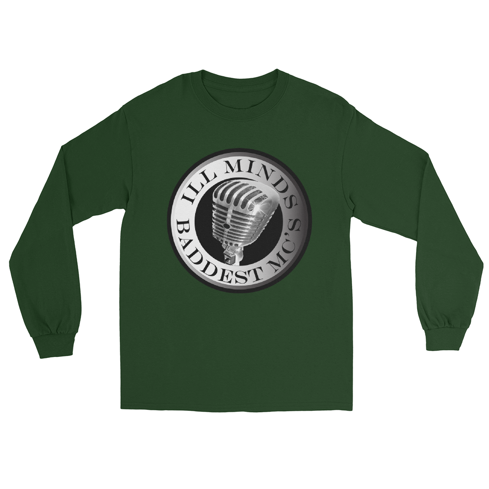 iLL Minds - Baddest MC's - Men's Long Sleeve Shirt – Premium Hip-Hop Streetwear & Rap Fashion