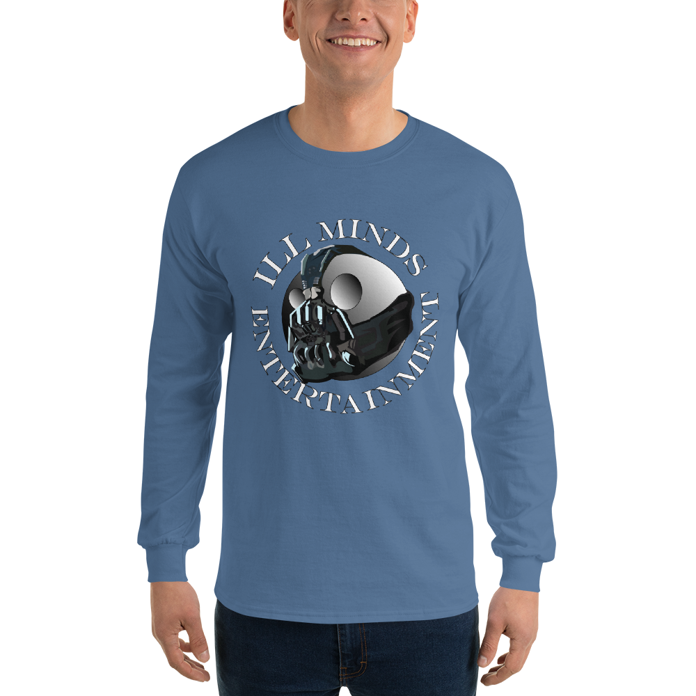 iLL Minds - Entertainment Robo Men’s Long Sleeve Shirt – Hip-Hop Streetwear Essential
