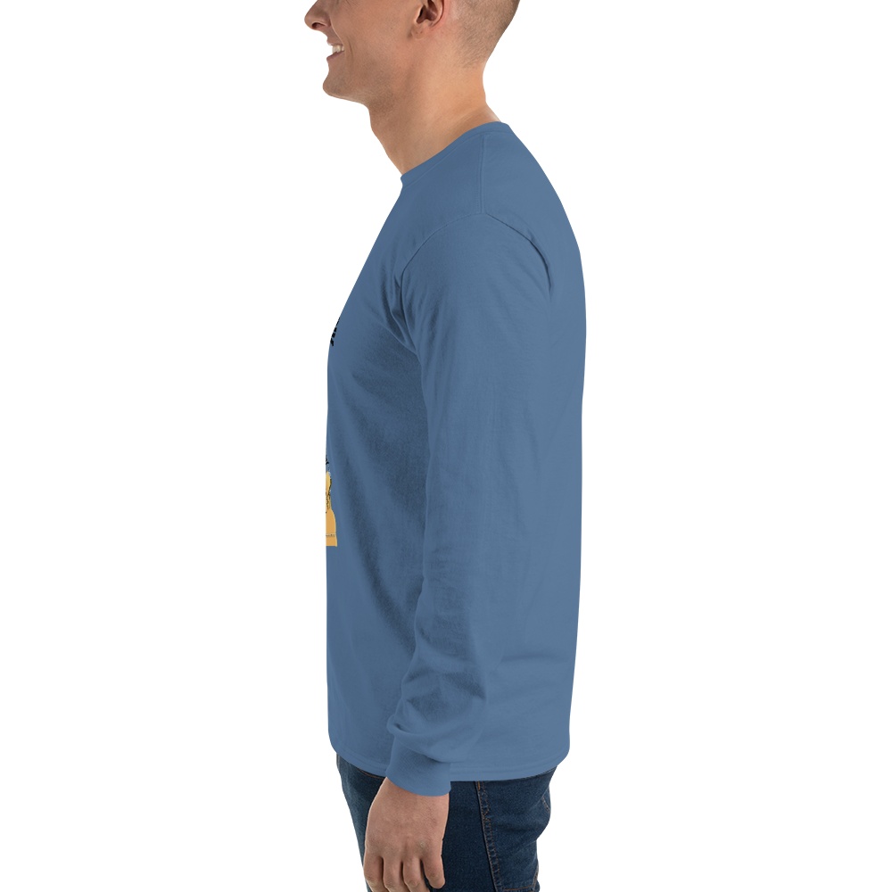 iLL Minds - Robo Man - Men’s Long Sleeve Shirt – Hip-Hop Streetwear Graphic Tee