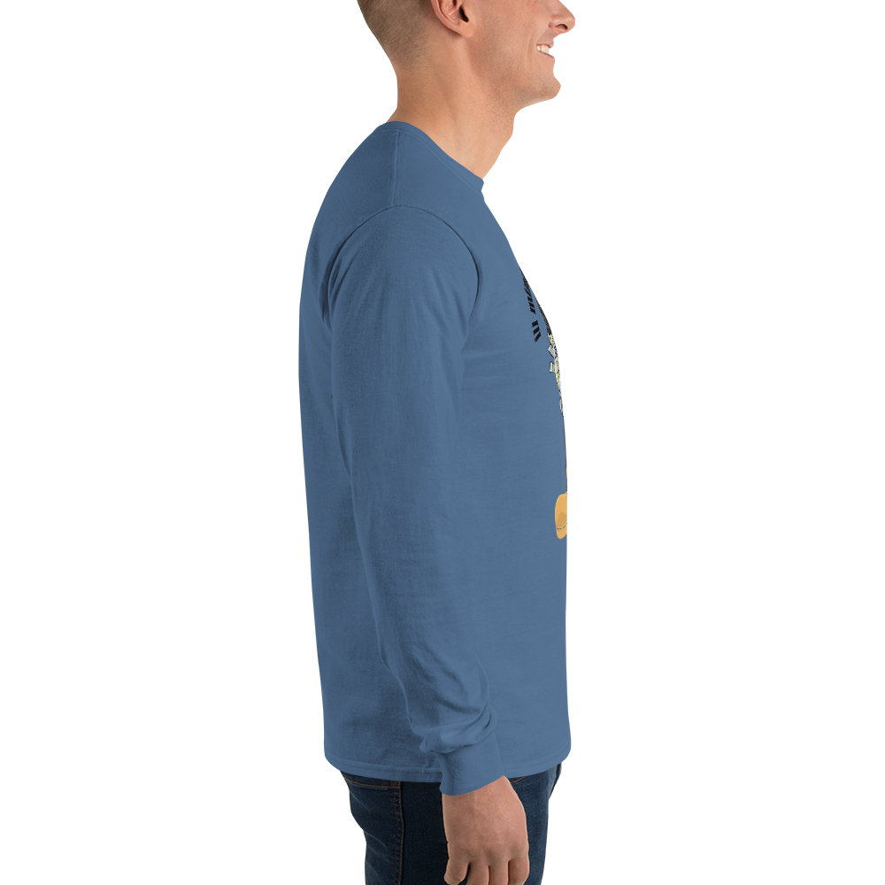 iLL Minds - Robo Man - Men’s Long Sleeve Shirt – Hip-Hop Streetwear Graphic Tee