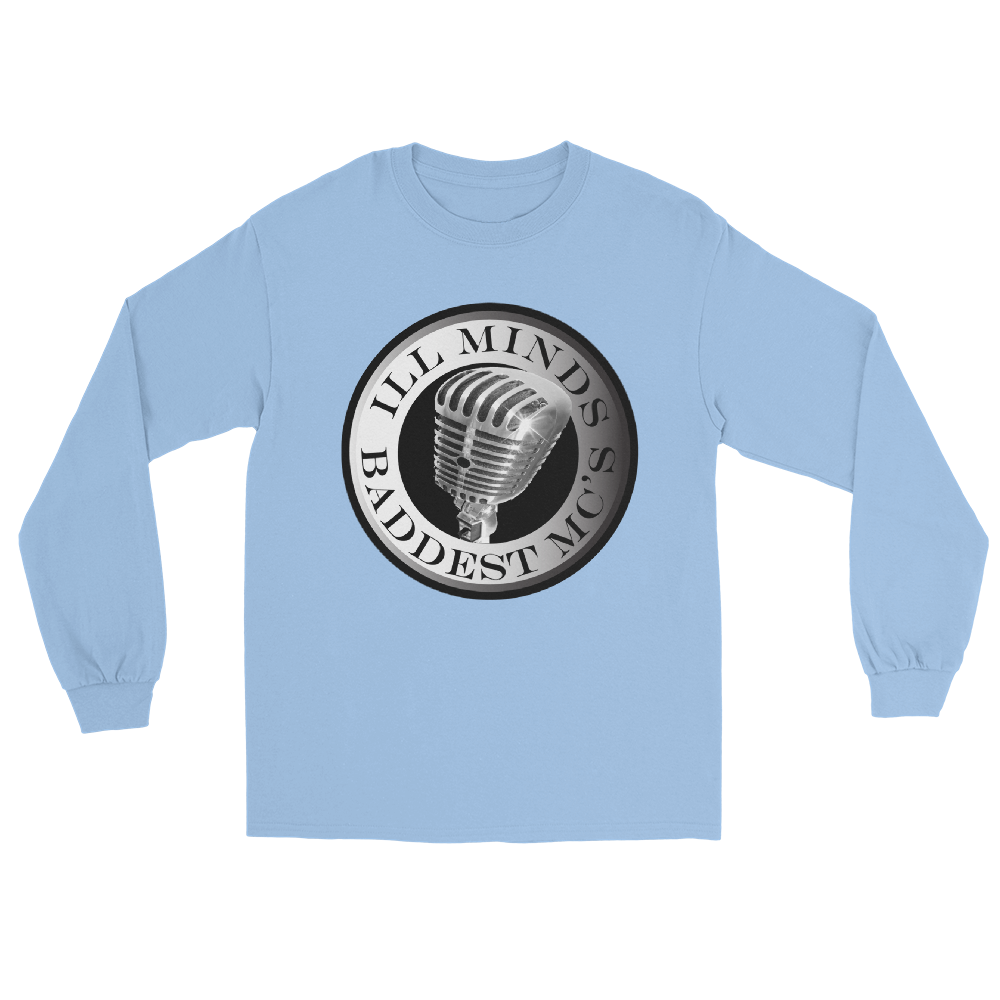 iLL Minds - Baddest MC's - Men's Long Sleeve Shirt – Premium Hip-Hop Streetwear & Rap Fashion