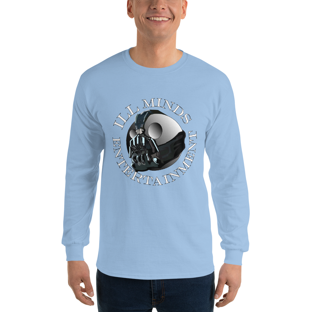 iLL Minds - Entertainment Robo Men’s Long Sleeve Shirt – Hip-Hop Streetwear Essential