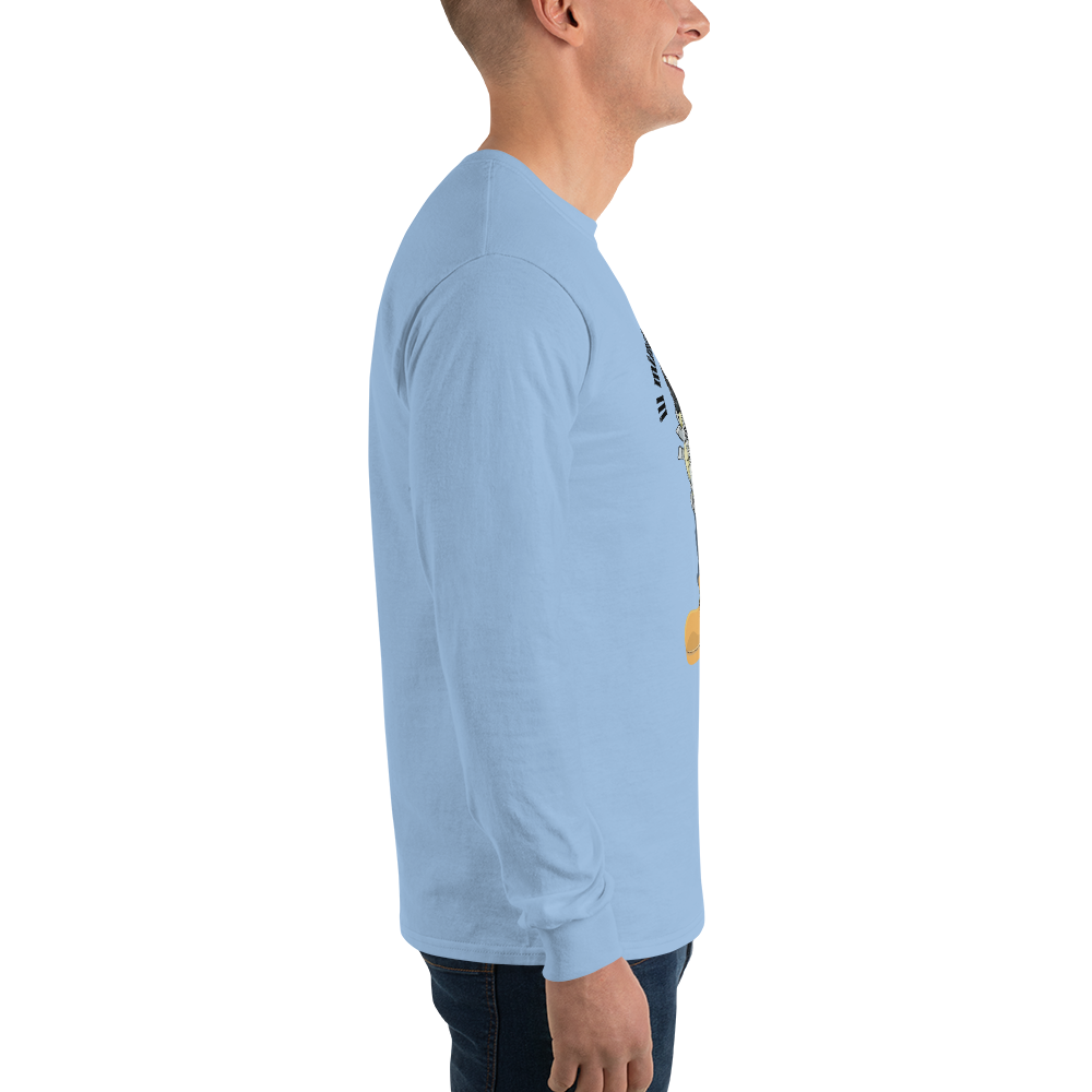 iLL Minds - Robo Man - Men’s Long Sleeve Shirt – Hip-Hop Streetwear Graphic Tee
