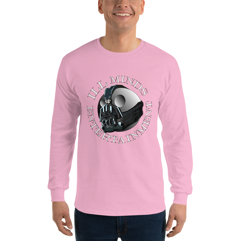 iLL Minds - Entertainment Robo Men’s Long Sleeve Shirt – Hip-Hop Streetwear Essential