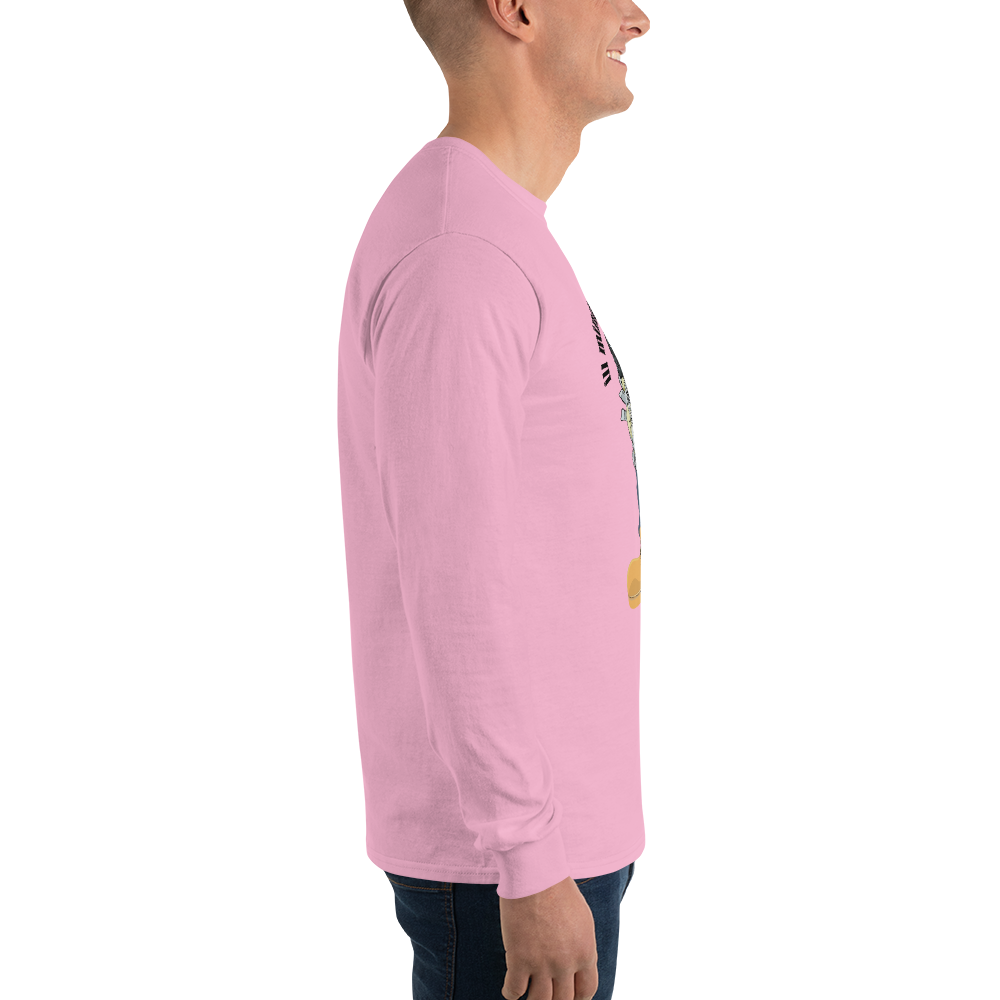 iLL Minds - Robo Man - Men’s Long Sleeve Shirt – Hip-Hop Streetwear Graphic Tee