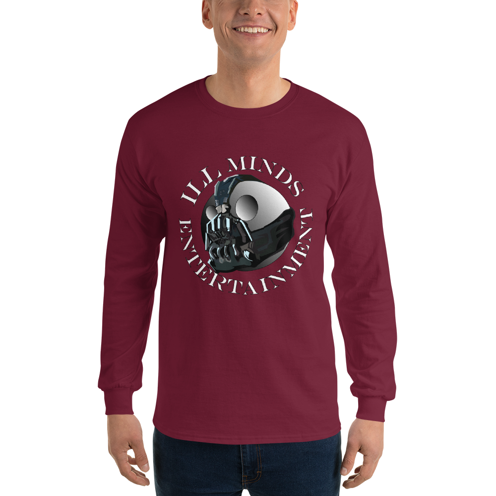 iLL Minds - Entertainment Robo Men’s Long Sleeve Shirt – Hip-Hop Streetwear Essential