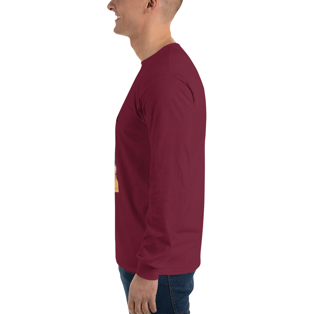 iLL Minds - Robo Man - Men’s Long Sleeve Shirt – Hip-Hop Streetwear Graphic Tee