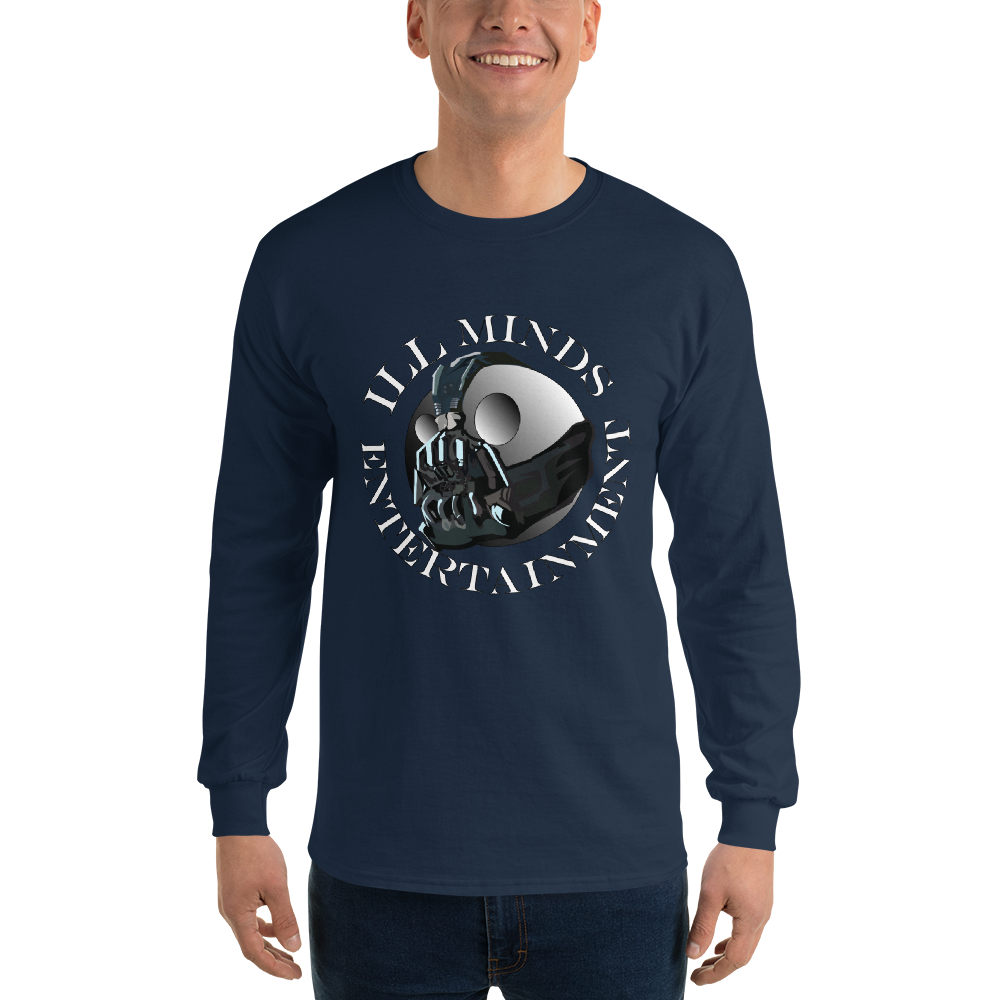iLL Minds - Entertainment Robo Men’s Long Sleeve Shirt – Hip-Hop Streetwear Essential