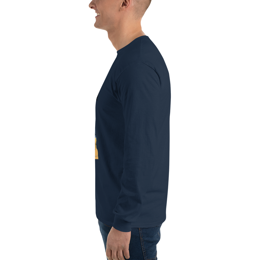 iLL Minds - Robo Man - Men’s Long Sleeve Shirt – Hip-Hop Streetwear Graphic Tee