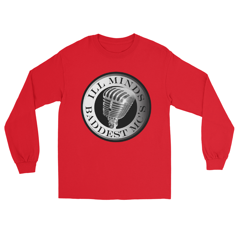 iLL Minds - Baddest MC's - Men's Long Sleeve Shirt – Premium Hip-Hop Streetwear & Rap Fashion