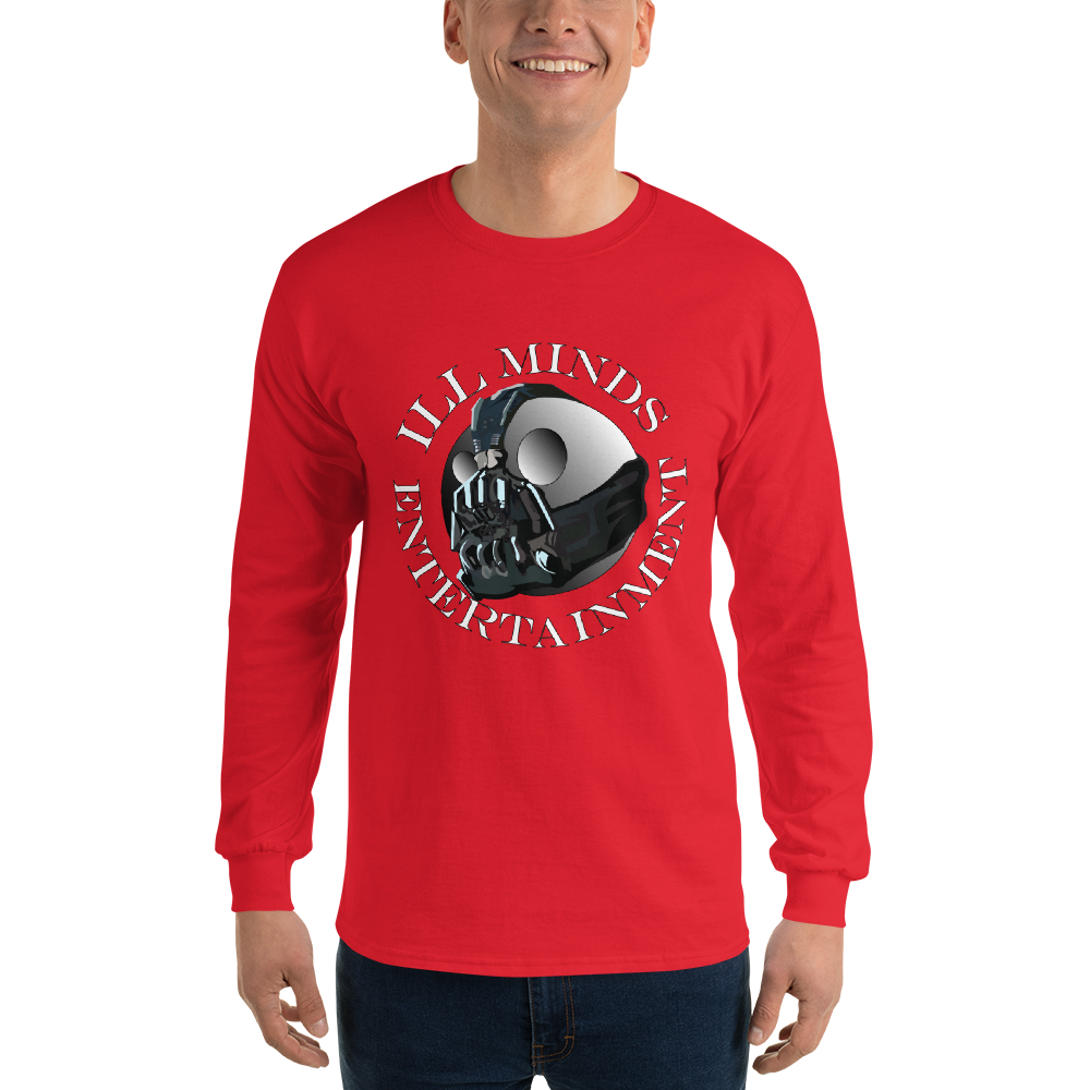 iLL Minds - Entertainment Robo Men’s Long Sleeve Shirt – Hip-Hop Streetwear Essential