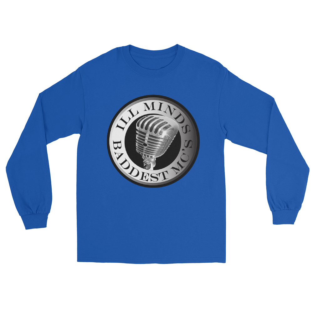 iLL Minds - Baddest MC's - Men's Long Sleeve Shirt – Premium Hip-Hop Streetwear & Rap Fashion