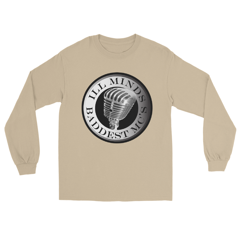 iLL Minds - Baddest MC's - Men's Long Sleeve Shirt – Premium Hip-Hop Streetwear & Rap Fashion