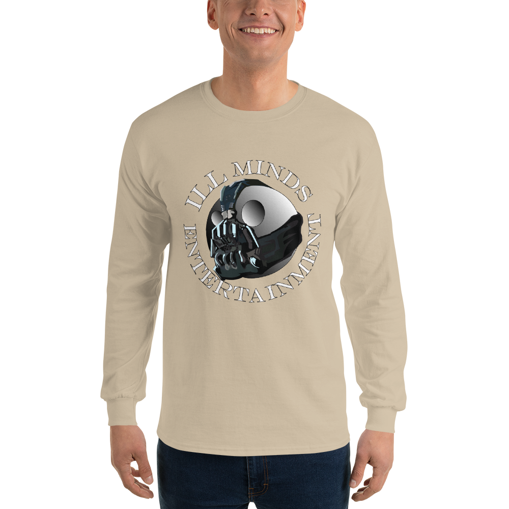 iLL Minds - Entertainment Robo Men’s Long Sleeve Shirt – Hip-Hop Streetwear Essential