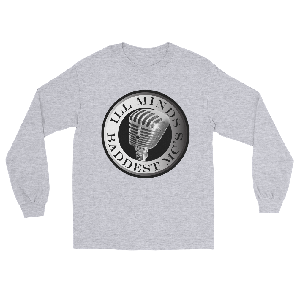iLL Minds - Baddest MC's - Men's Long Sleeve Shirt – Premium Hip-Hop Streetwear & Rap Fashion