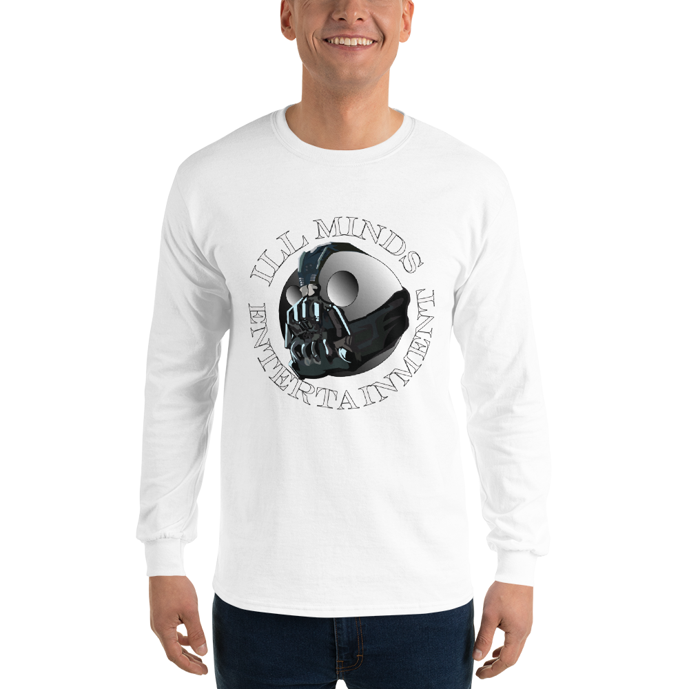 iLL Minds - Entertainment Robo Men’s Long Sleeve Shirt – Hip-Hop Streetwear Essential