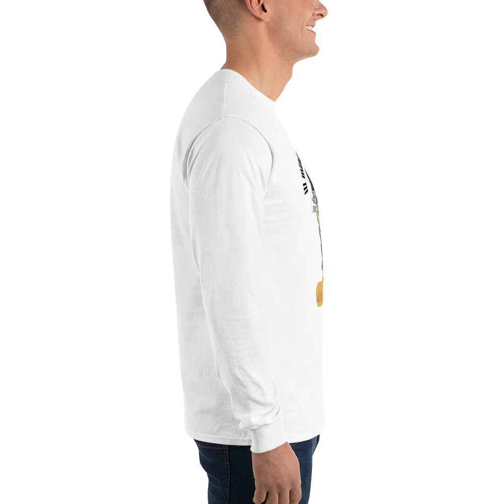 iLL Minds - Robo Man - Men’s Long Sleeve Shirt – Hip-Hop Streetwear Graphic Tee
