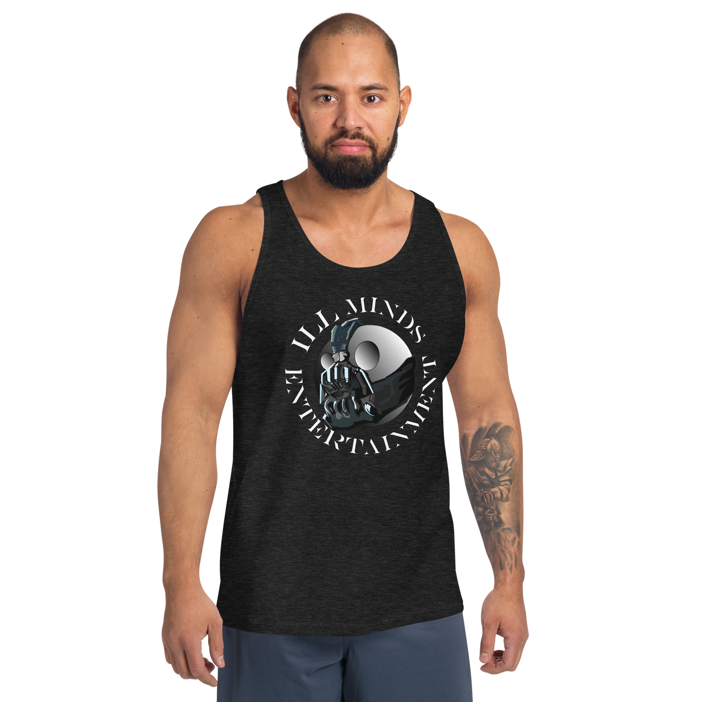 iLL Minds - Robo Entertainment Men's Tank Top | Trendy Streetwear | Urban Fashion | Casual Summer Apparel
