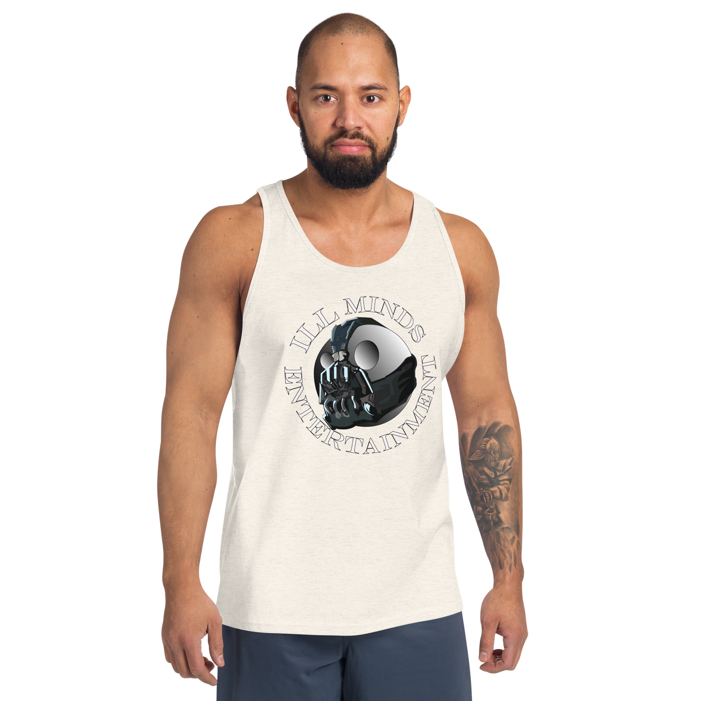 iLL Minds - Robo Entertainment Men's Tank Top | Trendy Streetwear | Urban Fashion | Casual Summer Apparel